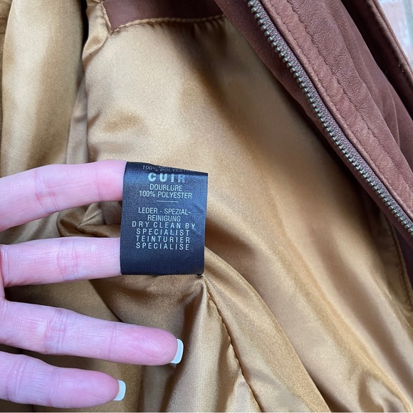 Brown Leather Jacket - Picture 10 of 16